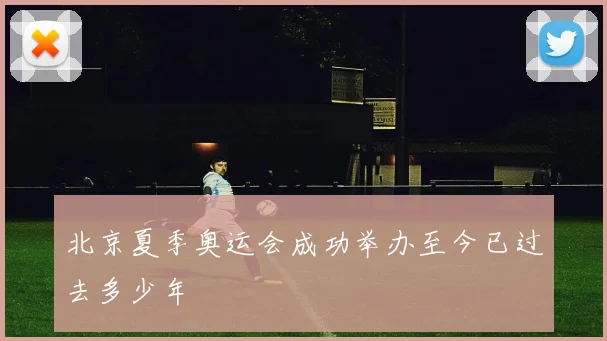 北京夏季奥运会成功举办至今已过去多少年