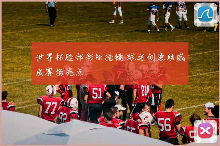 世界杯脸部彩绘抢镜 球迷创意助威成赛场亮点